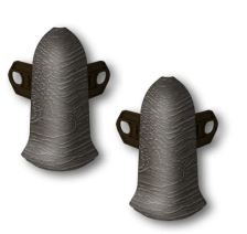 Угол наружный Идеал Классик венге темный с кронштейном 55 мм