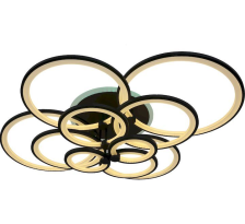 Люстра SR 3110/10B BK/RGB L1100 x W900 x H240 360W+21W RGB 3000-6500K 5.7кг