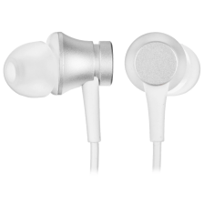Наушники Xiaomi Mi In-Ear Basic, вакуумные, микрофон, 32 Ом, 3.5 мм, 1.25 м, серебристые 4284573