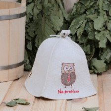 Шапка "No problem", войлок