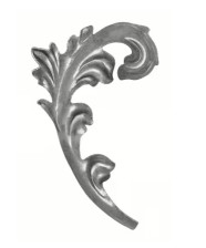 Лист кованый SK25.02.4L 90х145мм