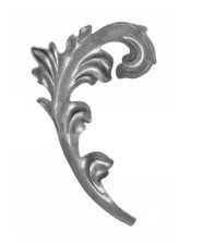 Лист кованый SK25.02.4L 90х145мм