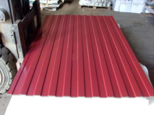 Профнастил С8 0,4х1200х3000 вишня