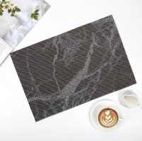 Салфетка сервировочная на стол «Мрамор» 45х30, Серый