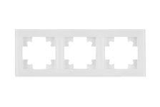 Рамка 3-м GFR00-7003-01 белый Катрин