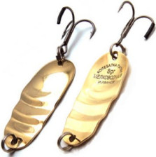 Блесна Колебалка Питер Мелководная 8гр цвет желтый