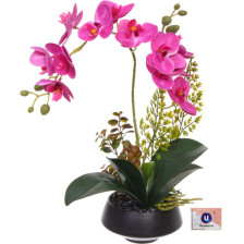 Цветок Орхидея 20х38см (сиреневая) 951-439