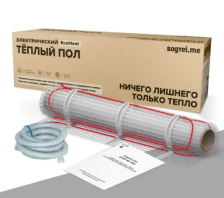 Теплый пол маты Sogrei.me Eco UHK-M 7500Вт, 5,0 кв м (150вт)
