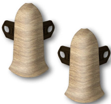 Угол наружный Идеал Классик сосна золотистая с кронштейном 55 мм