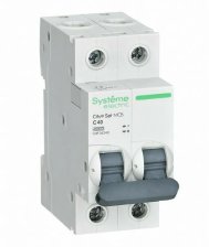 Выключатель автоматический City  9 Set 2P 40А (C) 4.5кА, C9F34240