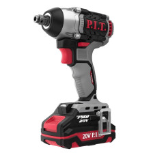 Гайковерт PIT PIW20H-300B/1 аккумуляторный (20В, 1x2Ач, 300Нм, бесщеточный)