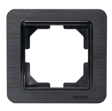 Рамка 1-м Arvia "Lavin" черный (21 25 4000 021)