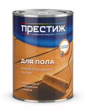 Эмаль ПФ-266 красно-коричневая (0,9кг) Престиж