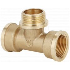 Тройник 3/4"х1/2"х3/4" г/ш/г Gappo