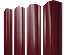 Штакетник радиусный 1,5м вишня