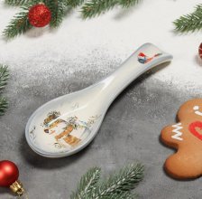 Подставка для ложки Рождественский снеговик 6249613