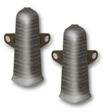 Угол наружный Идеал Деконика каштан серый с кронш 