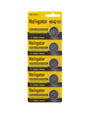 Элемент питания CR2025 Navigator 94764
