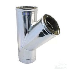 Тройник-сэндвич 135° (439/0,8+оц) 115х200 мм