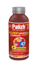 Паста колеровочная универсальная №08 красно-коричневая (160г) Palizh