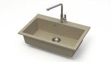 Мойка 755х505 искусственный камень песок 39/Q5