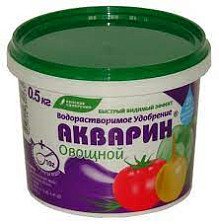 Удобрение Акварин овощной 0,5 кг БХЗ