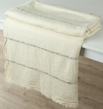 Плед лен рис 52 цв 1 195х220 Орша