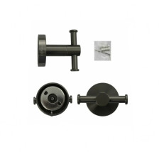 Крючок двойной GFmark графит 78114