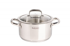 Кастрюля нержавеющая 3,0 л LEON TM KUKMARA LN-CA3020G