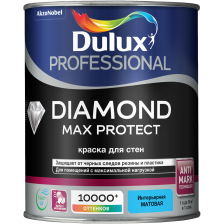 Краска интерьерная Diamond Max Protect матовая BC (0,9л) Dulux