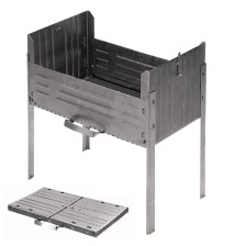 Мангал-дипломат №1 500х340х650мм нерж TM Kukmara м01