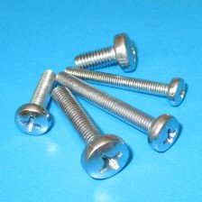 Винт М3х30 DIN7985 полуцилиндр 10шт