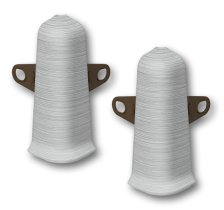 Угол наружный Идеал Деконика алюминий 70 мм