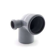 Отвод полипропиленовый 110х90х50 с левым выходом Контур