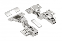 Петля вкладная ZM-INHC07H04-BE-2BAG (2шт) угол открывания 102° с доводчиком GTV