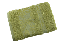 Полотенце бамбук VAROL Размер: 50х90 , Цвет: Оливковый