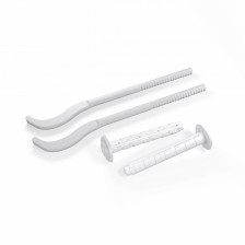 Кронштейн с дюбелем 7.2х170 Royal Thermo, белый