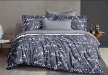 КПБ сатин набивной Satin Lux 037-SL 50х70+70х70 Дуэт Cleo