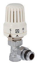 Клапан с термостатической головкой для радиаторов 1/2" угловой VT.047.N.04