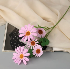 Цветы искусственные Космея леди галант 57х8см сиреневый 10709223