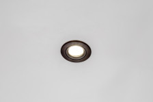 Светильник галогенный MR16 CAST 78 BRUSHED BLACK поворотный
