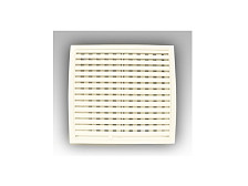 Решетка вентиляционная 150х150 со шторками Ivory (1515РРП)