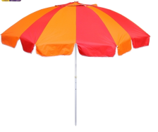 Зонт пляжный D 2,4м Парадиз защита от нагрева 835-0062