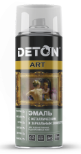 Эмаль аэрозольная с эффектом золотой декор (520мл) Deton