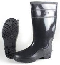 Сапоги ПВХ мужские двухкомпонентные Step черный размер 40
