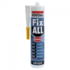 Клей-герметик Соудал Fix all Classic 290мл Черный