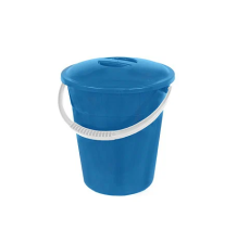 Ведро 8л Евро ударопрочное с крышкой