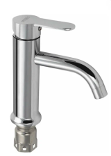 Смеситель для раковины однорычажный МАГНУС/MAGNUS 9261 нерж сталь