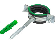 Хомут со шпилькой и дюбелем 3/8" (16-19мм) М8 Mayer