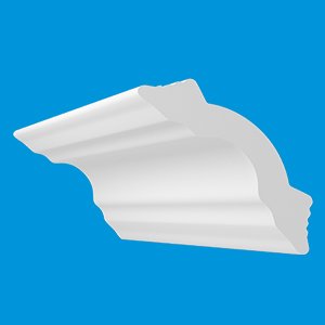 Плинтус потолочный К-50 2,0м 50х50 (62)